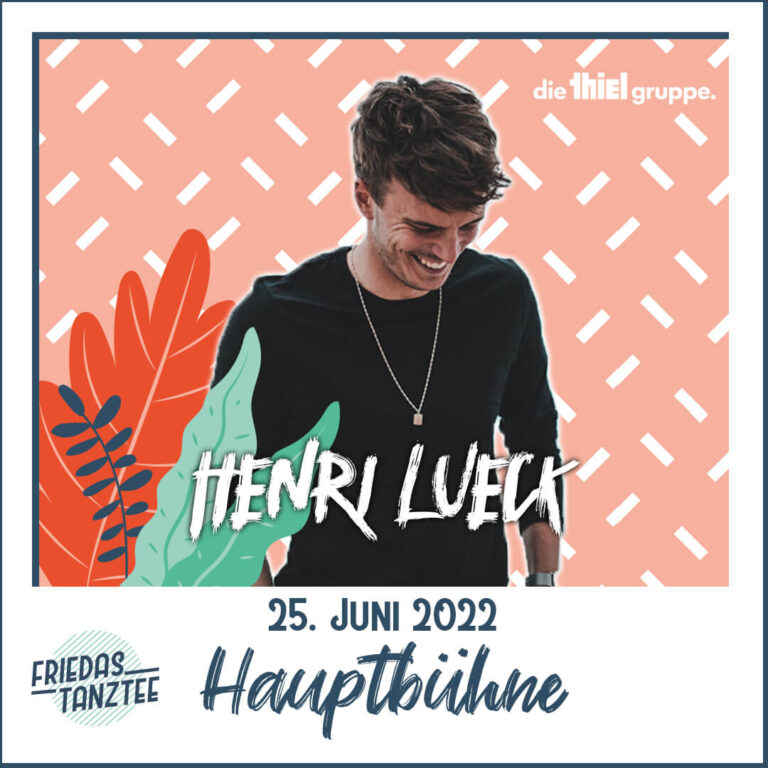 Henri Lueck auf Friedas Tanztee 2022