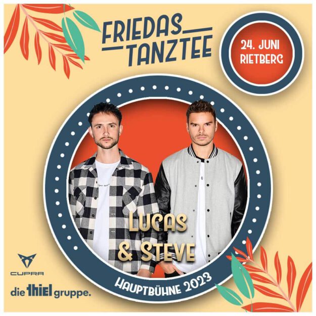 Lucas & Steve auf Friedas Tanztee 2023