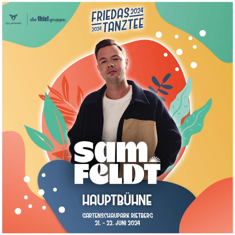Sam Feldt live in Rietberg Friedas Tanztee 2024